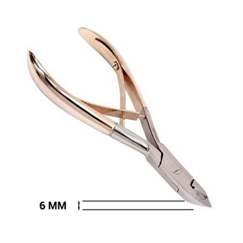 Кусачки маникюрные для кожи Silver Star КСС 4HG Econom, 6 мм КСС 4HG Econom. - фото 280093