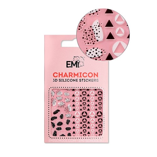 E.Mi 3D-стикеры №120 Геометрические узоры Charmicon CSS202 - фото 441559