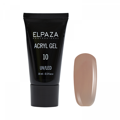 Акригель Elpaza Professional №10 Acryl Gel, 30 мл ep/Ak-10 - фото 442233