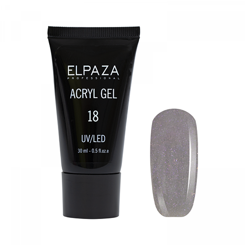 Акригель Elpaza Professional №18 Acryl Gel, 30 мл ep/Ak-18 - фото 442267