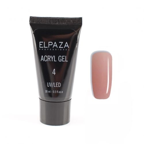 Акригель Elpaza Professional №4 Acryl Gel, 30 мл ep/Ak-4 - фото 442295