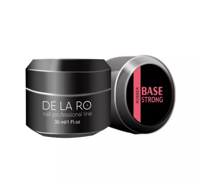 База для ногтей Delaro Rubber Strong (густой вязкости), 30 мл Del/BRS30 - фото 443779