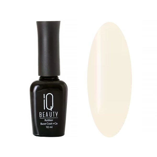 База для ногтей IQ Beauty с кальцием, камуфлирующая 13 Ванильный мусс, 10 мл IQNB13 - фото 444229