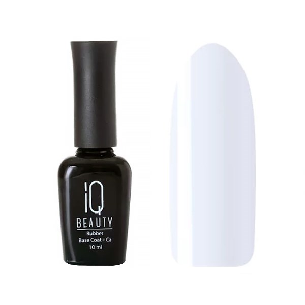 База для ногтей IQ Beauty с кальцием, камуфлирующая, цвет: фарфоровый, 10 мл IQNB04 - фото 444239