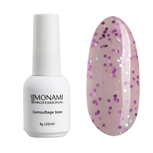 База для ногтей Monami Camouflage base Pretty Pink, 8 мл mi/bpp8 - фото 444541