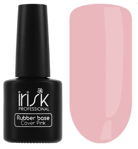 База для ногтей каучуковая IRISK камуфлирующая Rubber Base Cover Pink, 18 мл М511-03 - фото 445207