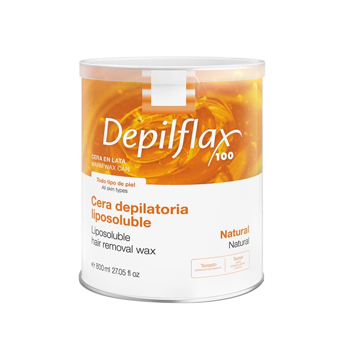 Воск для депиляции  Depilflax Натуральный/CERA NATURAL в банке, 800 г 900663 - фото 446730