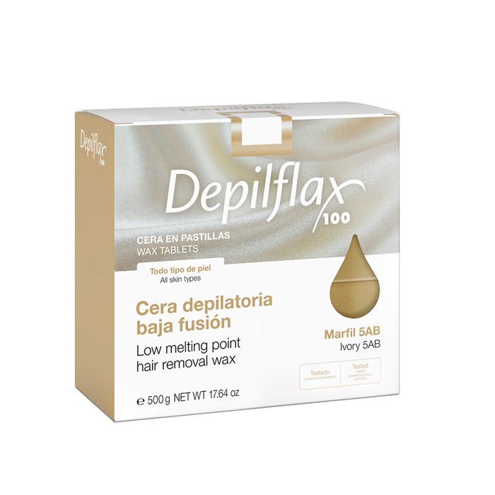 Горячий воск Ivory/Слоновая кость, Depilflax, 500 г (01417) 901417D - фото 461858