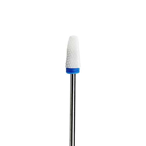 Керамическая фреза 3/32 Umbrella M средняя (синяя) насечка, Ø0,4 см, кукуруза  km/ZL036 - фото 466825