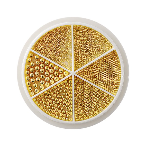 Набор бульонок Gold Mix (0,8 мм, 1,0 мм, 1,2 мм, 1,5 мм, 2 мм, 3 мм) GZ-01 - фото 473039