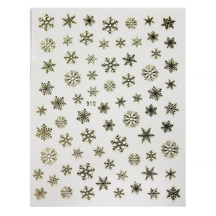 Наклейки Joyful Снежинки №910 Gold JO-910G - фото 473980