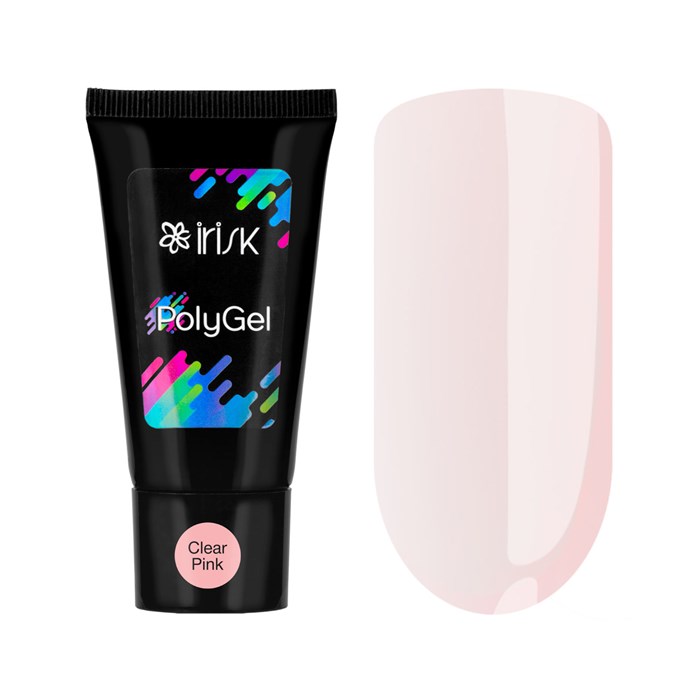Полигель IRISK PolyGel (в тубе) 03 Clear Pink, 30 г М130-06-03 - фото 480314
