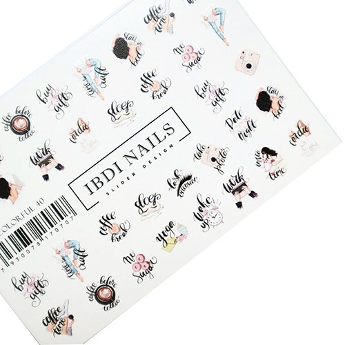 Слайдер дизайн IBDI Nails COLORFUL №40 id/COLORFUL40 - фото 483014