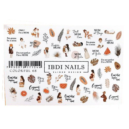Слайдер дизайн IBDI Nails COLORFUL №68 id/COLORFUL68 - фото 483111