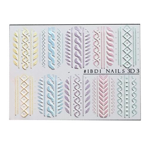 Слайдер-дизайн IBDI Nails 3D-3 id/3D-3 - фото 484132