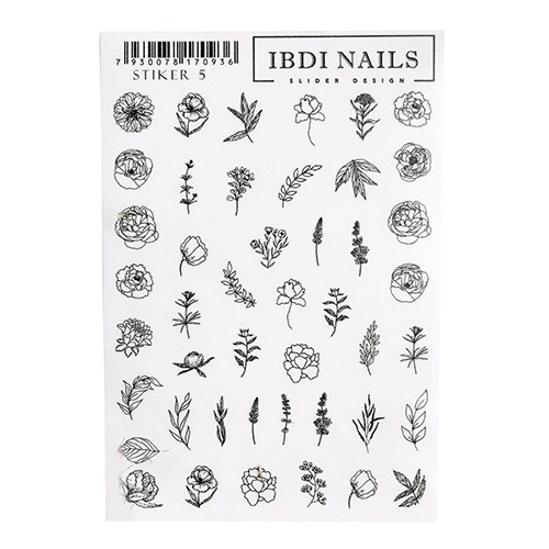 Стикер IBDI Nails 05 STIKERIBDI05 - фото 486111