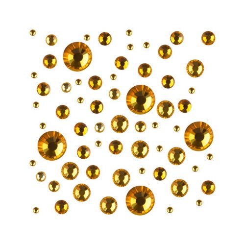 Стразы цветные IRISK Topaz №11 микс размеров, в баночке Д015-13-11 - фото 487377