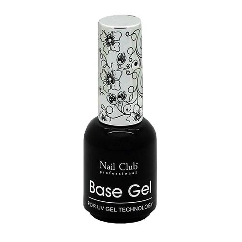 Base Gel базовый гель с короткой кисточкой Nail Club, 18 мл nc/BaseK - фото 494332