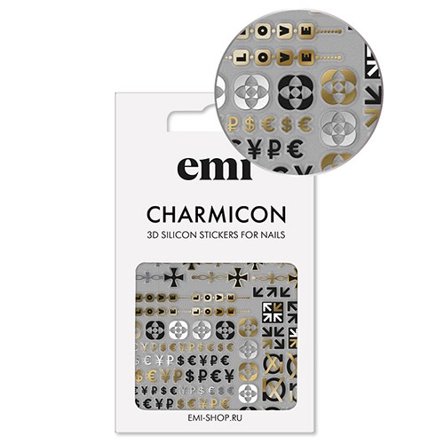 E.Mi 3D-стикеры №174 Значки и символы Charmicon CSS256 - фото 494407
