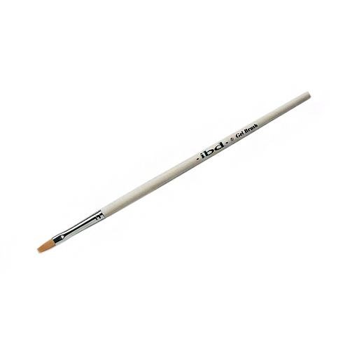 Gel Brush - прямоугольная синтетическая кисть для геля 20501 - фото 494527