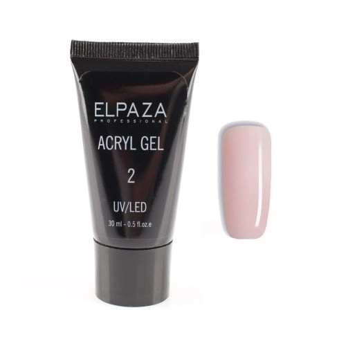 Акригель Elpaza Professional №2 Acryl Gel, 30 мл (4955) ep/Ak-2