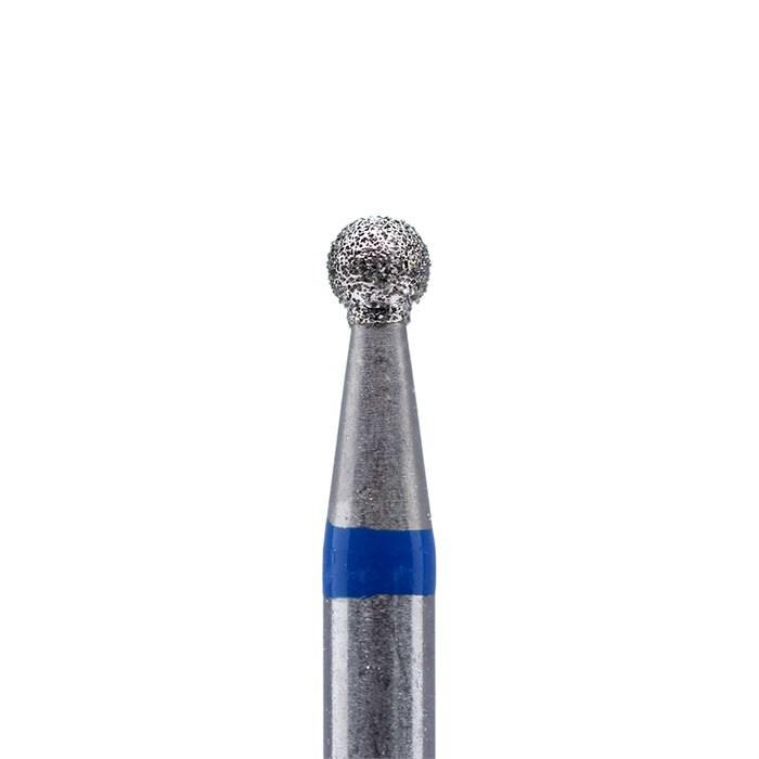 Алмазная фреза Кристалл, средняя (синяя) насечка, Ø0,21 см, шар  К66.001.018.21с(30) - фото 495955