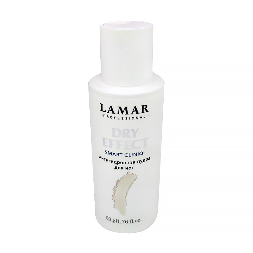 Антигидрозная пудра для ног LAMAR Professional Dry effect, 50 г L0137
