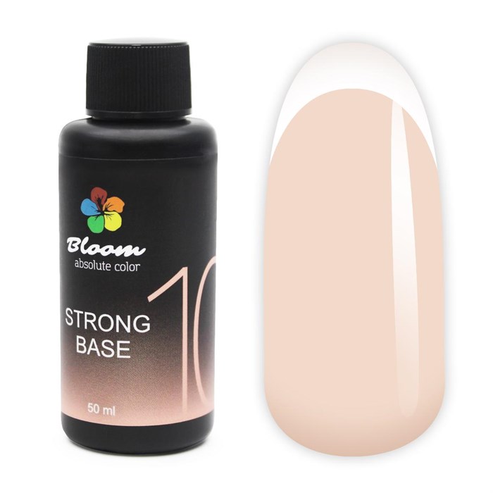 База для ногтей Bloom Strong COVER жесткая №10, 50 мл Bl/7595 - фото 496805