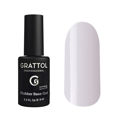 База для ногтей Grattol Rubber Base Camouflage 1, 9 мл GTBC1 - фото 497761