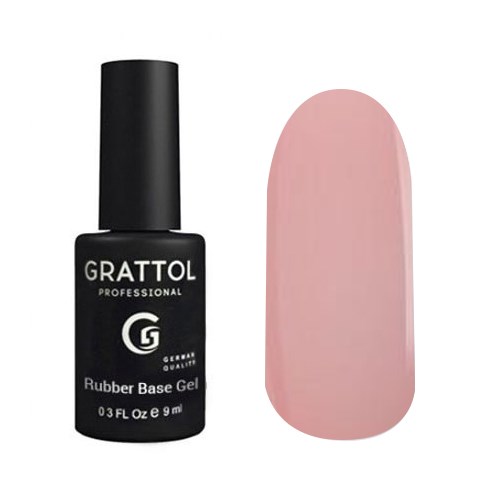 База для ногтей Grattol Rubber Base Camouflage 17, 9 мл GTBC17 - фото 497787