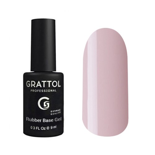 База для ногтей Grattol Rubber Base Camouflage 3, 9 мл GTBC3 - фото 497802