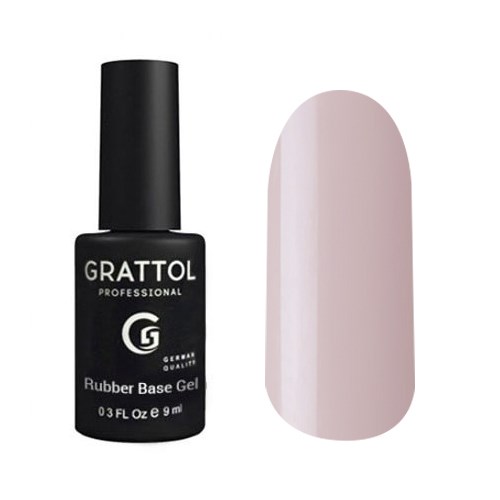 База для ногтей Grattol Rubber Base Camouflage 4, 9 мл GTBC4 - фото 497805