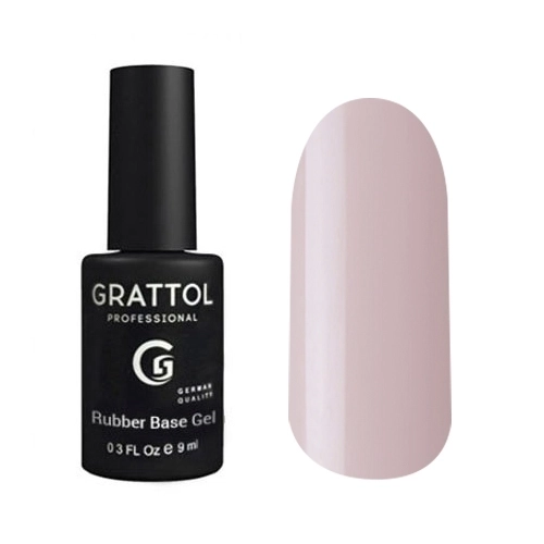 База для ногтей Grattol Rubber Base Camouflage 4, 9 мл GTBC4