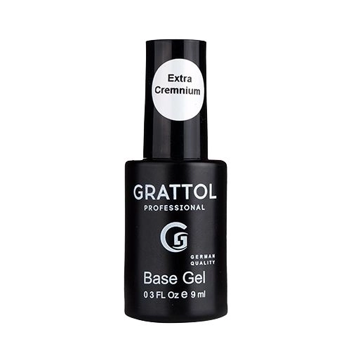 База для ногтей Grattol Rubber Extra Cremnium, 9 мл GTRB7
