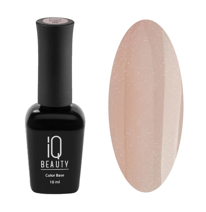 База для ногтей IQ Beauty Color base 08 Keep shining, 10 мл IQGPCB08 - фото 497920