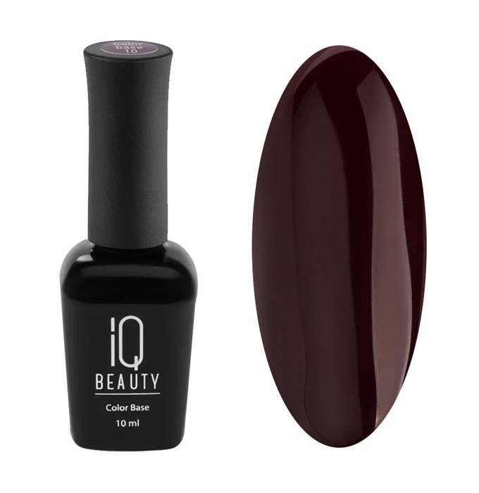 База для ногтей IQ Beauty Color base 10 Glamours absolute, 10 мл IQGPCB10 - фото 497930