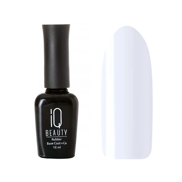 База для ногтей IQ Beauty с кальцием, камуфлирующая, цвет: фарфоровый, 10 мл IQNB04