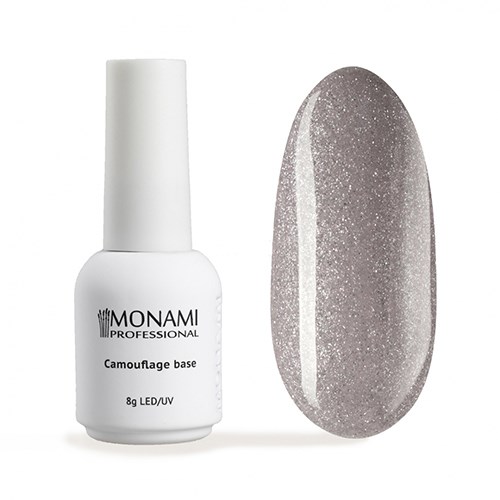 База для ногтей Monami Base Аurora Lilac, 8 мл mi/bal8 - фото 498272