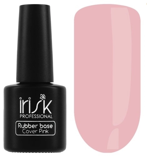 База для ногтей каучуковая IRISK камуфлирующая Rubber Base Cover Pink, 18 мл М511-03