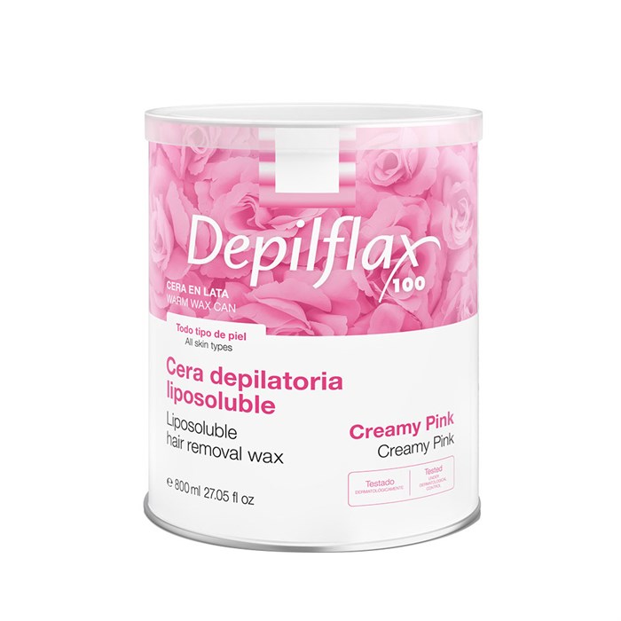 Воск для депиляции  Depilflax Розовый/PINK в банке, 800 г 900687 - фото 501344