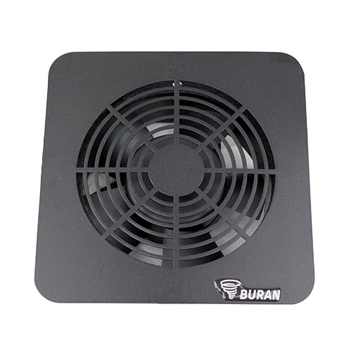 Встраиваемый пылесборник для маникюрного стола Buran 60W Чёрный bvb60 - фото 501570