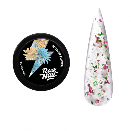 Гель для наращивания RockNail Flower FG08 Rock'n'Rose, 10 мл RN/FG08 - фото 502432