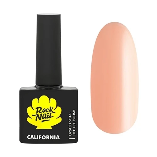 Гель-лак  California 302 Pina Colada RockNail, 10 мл RN302