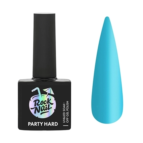 Гель-лак Party Hard 521 Mr Policeman RockNail, 10 мл RN521