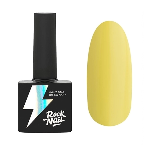 Гель-лак RockNail Basic 146 Ceylon Yellow, 10 мл RN146