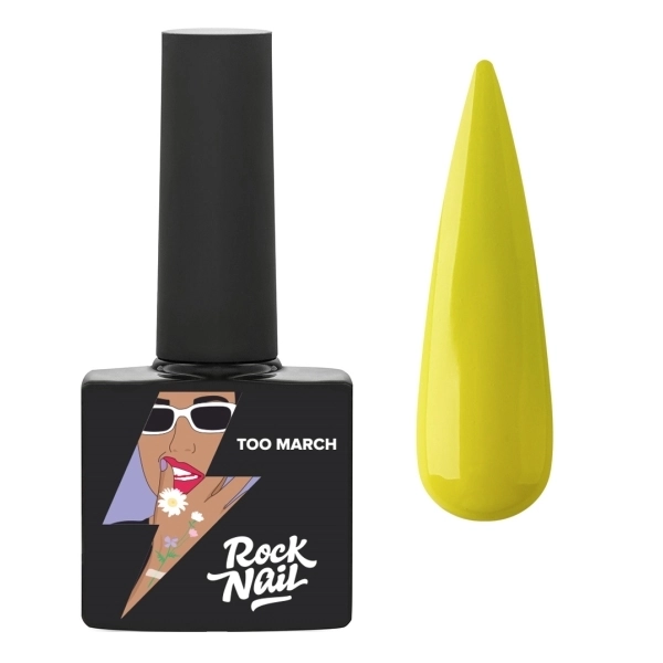 Гель-лак RockNail Too March Color Overdose 951, 10 мл RN951