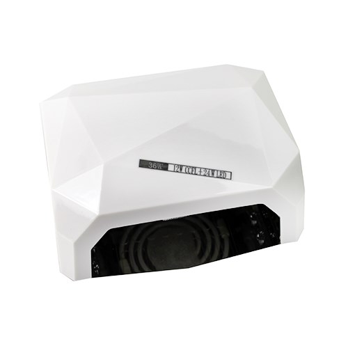 Гибридная CCFL UVLED-(12+24)W лампа с таймером (10,20,30 сек) Белая (Cristal Premium) ULP-24-бел - фото 522837