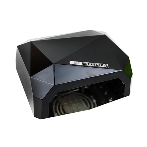 Гибридная CCFL UVLED-(12+24)W лампа с таймером (10,20,30 сек) Черная (Cristal Premium) ULP-24-чер