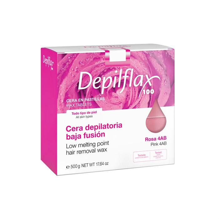 Горячий воск Роза/ROSA, Depilflax, 500 г 901400D - фото 523341