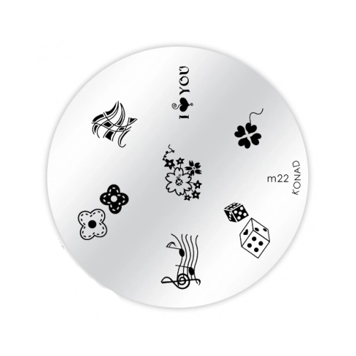 Диск для стемпинга Konad M22 plateM22